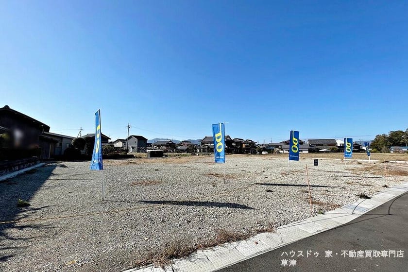 ■JR南草津駅まで徒歩18分■建築条件なし■南草津プリムタウンをお散歩コースに。