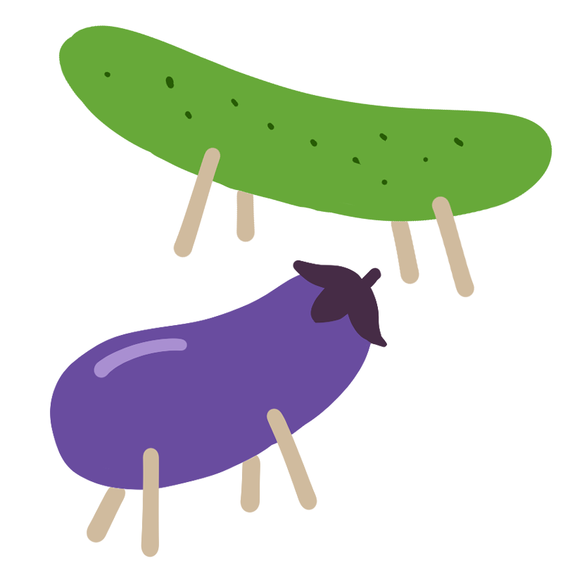 お盆 精霊馬 茄子バイク を作りました ハウスドゥ 旭川永山 旭川市の地域密着型 不動産情報サイト Sp