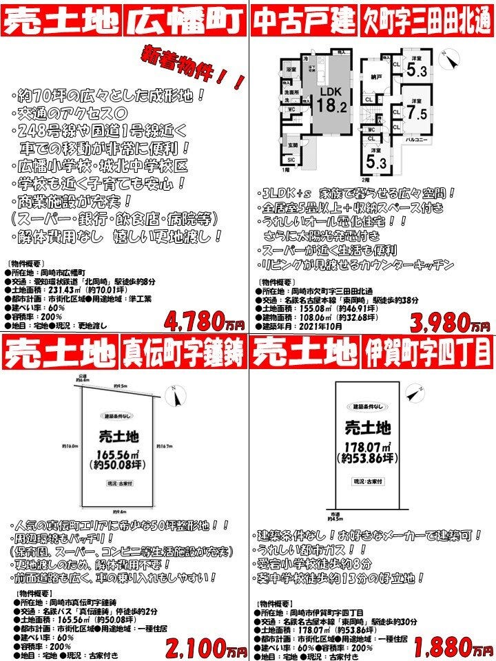 不動産チラシ■7月7日■