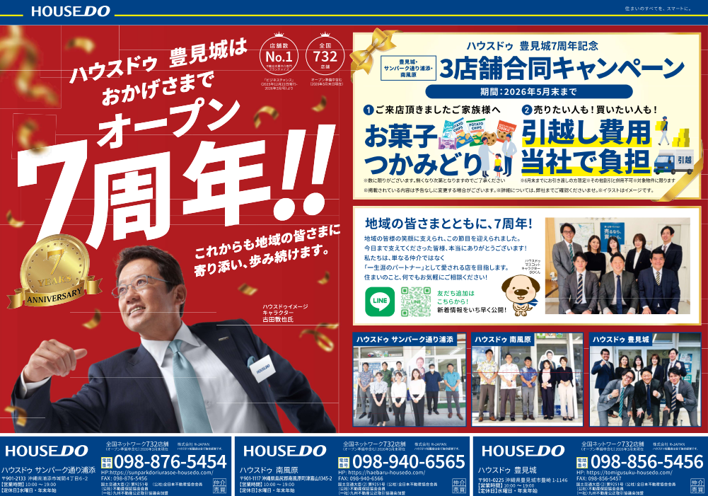 オープン7周年キャンペーン