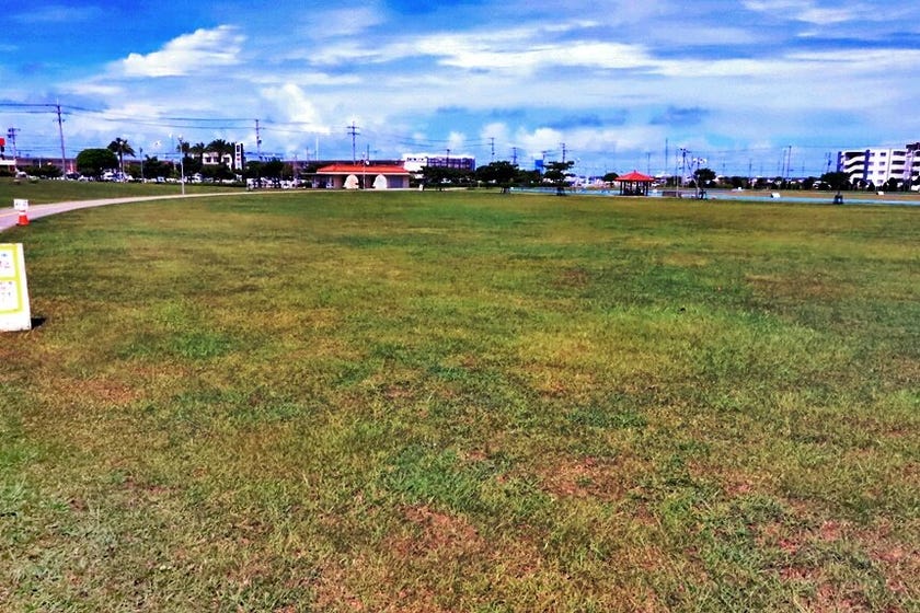 与那古浜公園　広場