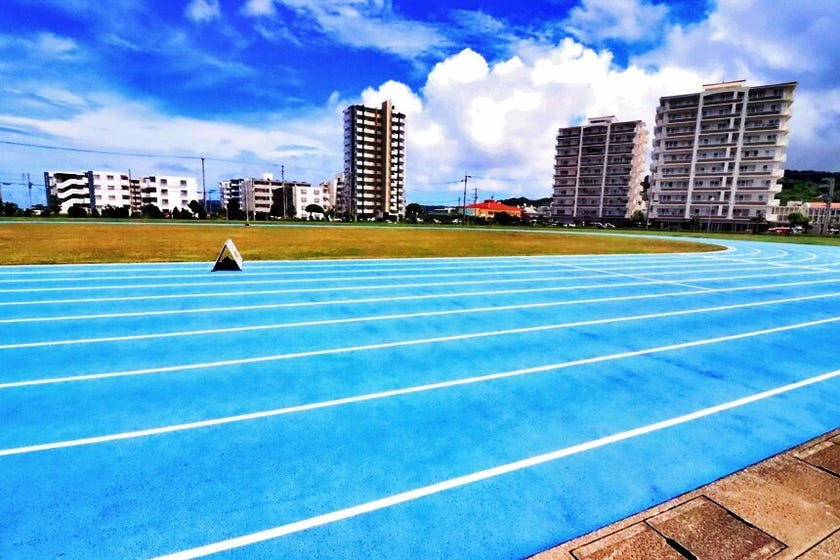 運動場　与那古浜公園