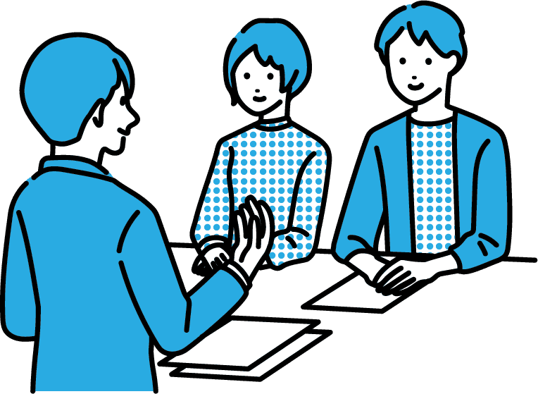 不動産契約しているイメージ画像