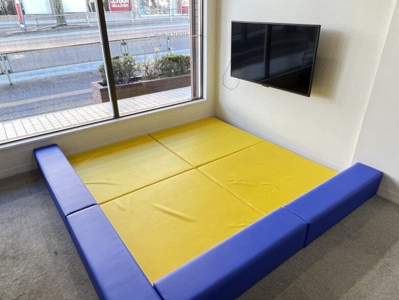 小さなお子様連れにもうれしいキッズスペース